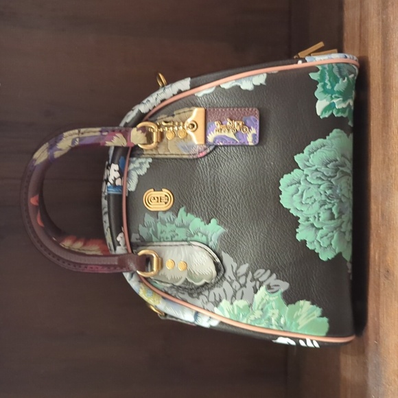 Coach Handbags - Rare Coach Kaffe Fassett Marleigh Floral Satchel!